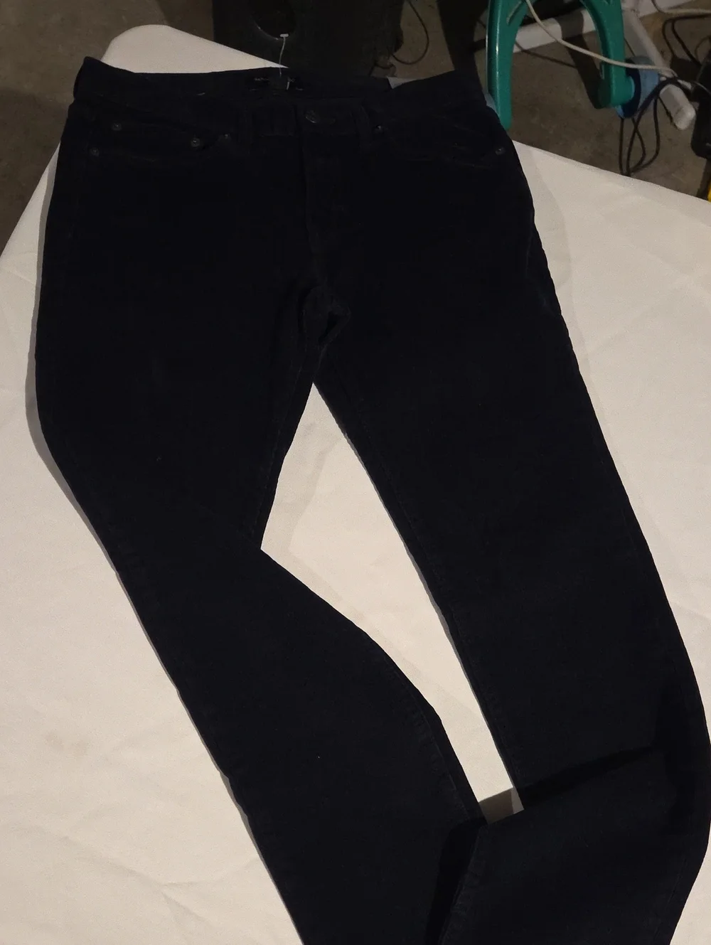 Banana Republic Men's Navy Corduroy Pants